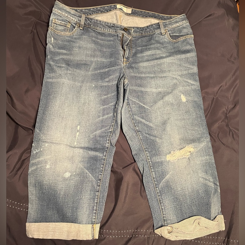 Old Navy Jean Capris Size 20